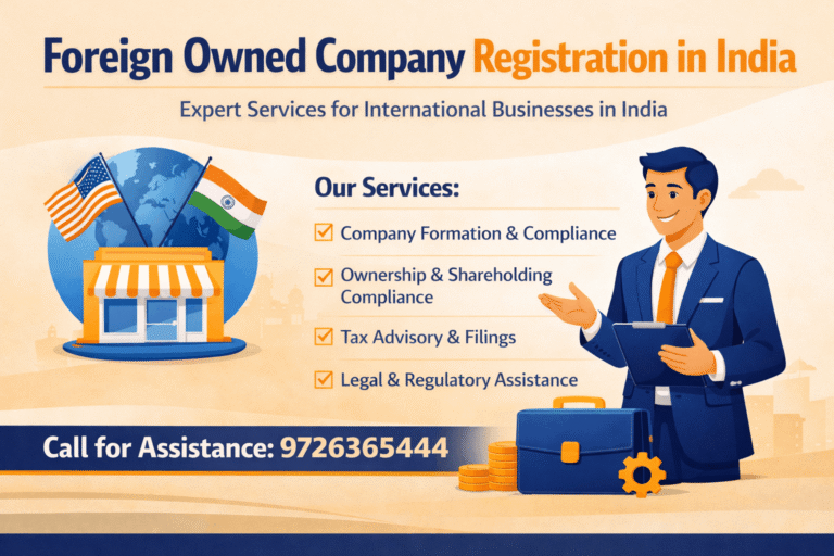 Foreign Owned Company Registration in India