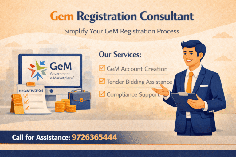GEM Registration consultant