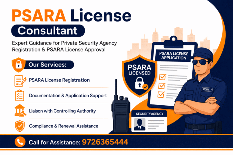 PSARA License Consultant