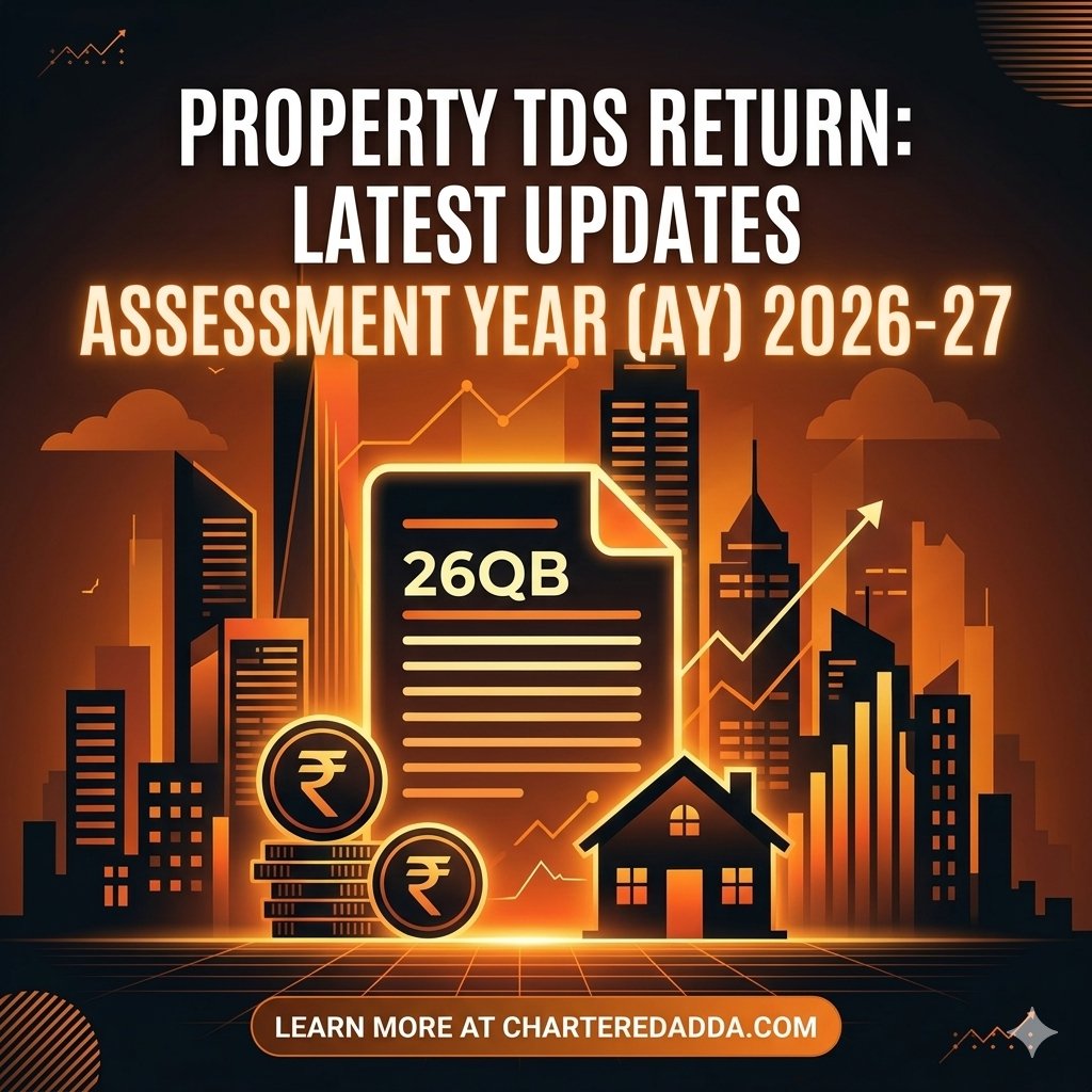 Property TDS Returen latest Update 2026-27